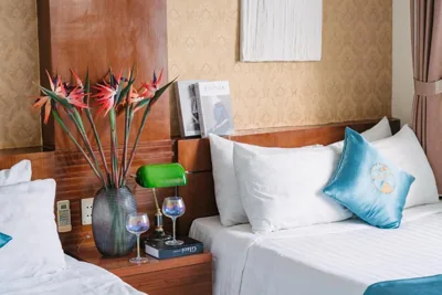 Chambre double ou jumelle Deluxe avec vue sur la mer — Thao Minh New Star Hotel